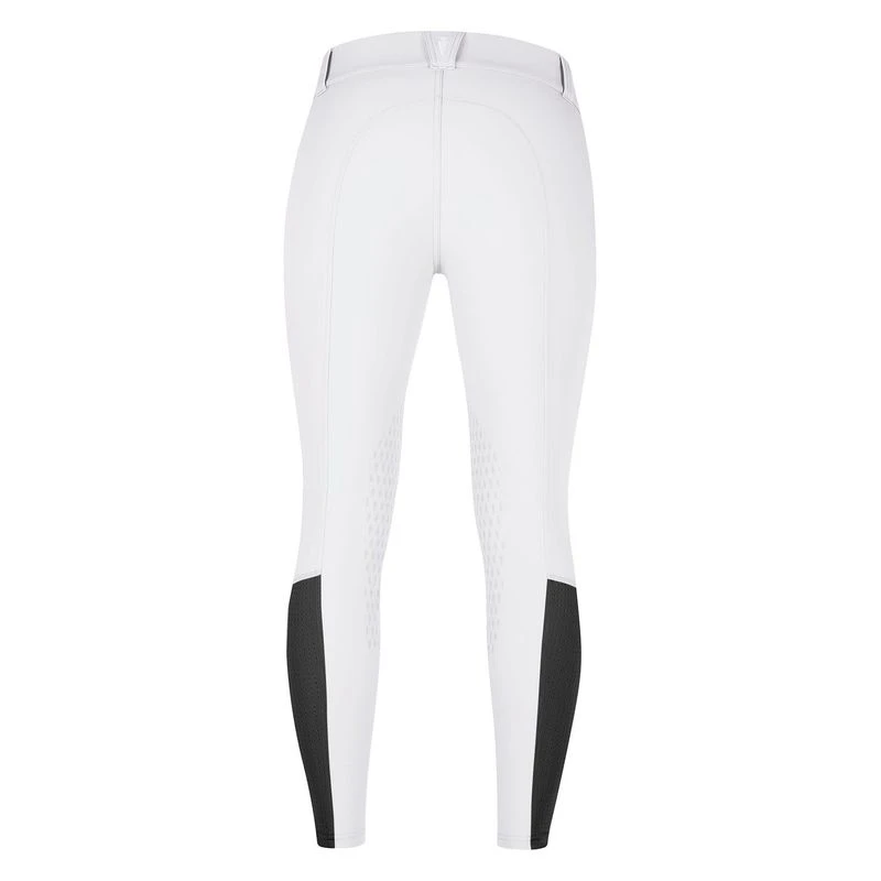 Kerrits Women's Affinity Ice Fil Knee Patch Breeches - White 2 Kerrits Women's Affinity Ice Fil Knee Patch Breeches - White - Image 2