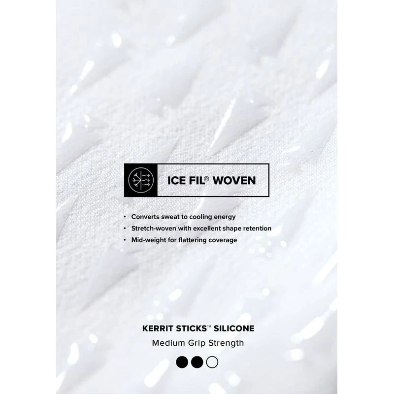 Kerrits Women's Affinity Ice Fil Knee Patch Breeches - White 7 Kerrits Women's Affinity Ice Fil Knee Patch Breeches - White - Image 7