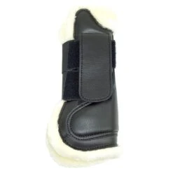 Nunn Finer Vincenzo Open Front Jumping Boot - Black