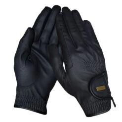Nunn Finer Vercelli Sorrento Riding & Driving Gloves - Black