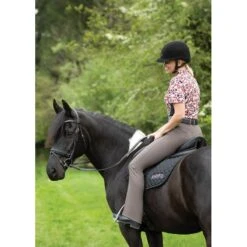 Kerrits Women's Dynamic Extended Knee Patch Bootcut Tights - Sable -Tack Of The Day Store 577786 800 800