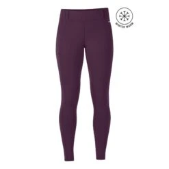 Kerrits Women's Power Stretch Knee Patch Pocket Tights - Raisin