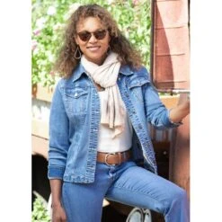 EQL Women's In Motion Jean Jacket - Light Wash 5 EQL Women's In Motion Jean Jacket - Light Wash -Tack Of The Day Store 580172 800 800