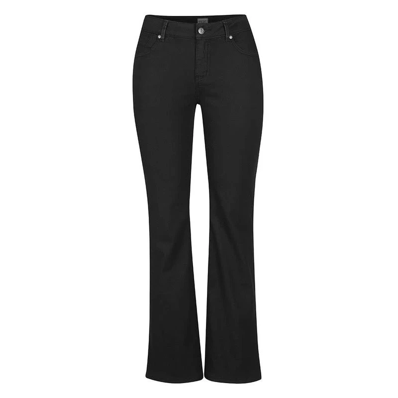 EQL Women's In Motion Bootcut Pant - Black 1 EQL Women's In Motion Bootcut Pant - Black