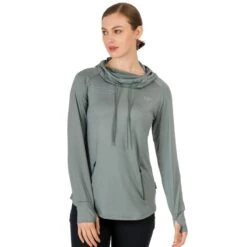 Horseware Women's Technical Hooded Top - Stormy Sea