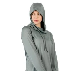 Horseware Women's Technical Hooded Top - Stormy Sea -Tack Of The Day Store 581270 800 800