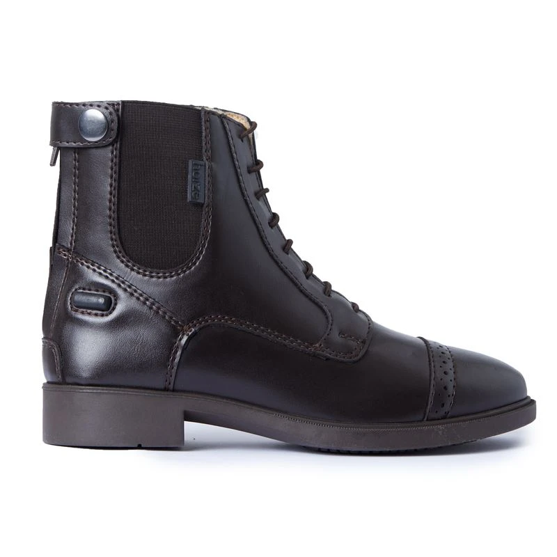 Horze Kids' Kilkenny Polyurethane Jodhpur Boots - Brown 5 Horze Kids' Kilkenny Polyurethane Jodhpur Boots - Brown - Image 5