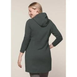 EQL Women's Weekender Fleece Hoodie Dress - Spruce 8 EQL Women's Weekender Fleece Hoodie Dress - Spruce -Tack Of The Day Store 582354 800 800