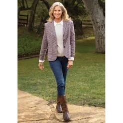 EQL Women's Hackney Check Blazer - Multi 10 EQL Women's Hackney Check Blazer - Multi -Tack Of The Day Store 582544 800 800