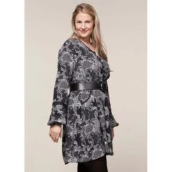 EQL Women's Ecovero Boheme Tunic Dress - Black Patchwork Paisley 8 EQL Women's Ecovero Boheme Tunic Dress - Black Patchwork Paisley -Tack Of The Day Store 582616 800 800