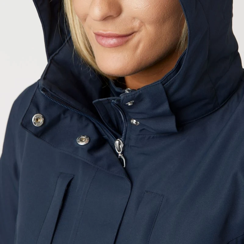 Horze Women's Jadine Winter Jacket - Dark Navy 2 Horze Women's Jadine Winter Jacket - Dark Navy - Image 2