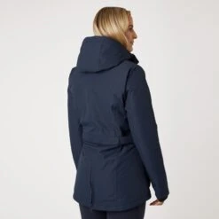 Horze Women's Jadine Winter Jacket - Dark Navy 10 Horze Women's Jadine Winter Jacket - Dark Navy -Tack Of The Day Store 583039 800 800