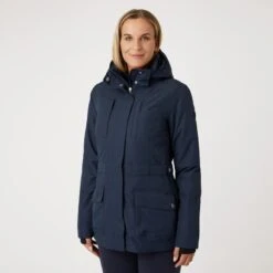 Horze Women's Jadine Winter Jacket - Dark Navy 11 Horze Women's Jadine Winter Jacket - Dark Navy -Tack Of The Day Store 583040 800 800