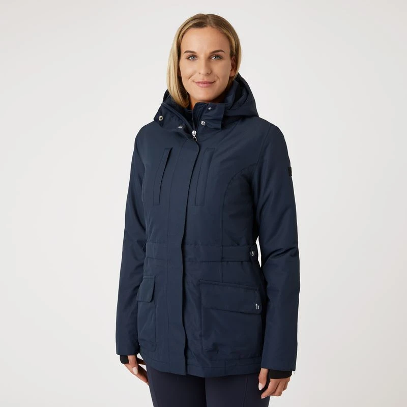Horze Women's Jadine Winter Jacket - Dark Navy 6 Horze Women's Jadine Winter Jacket - Dark Navy - Image 6