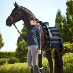 Horze Women's Everly Full Seat Winter Riding Tights - Steel Grey -Tack Of The Day Store 583602 800 800 1