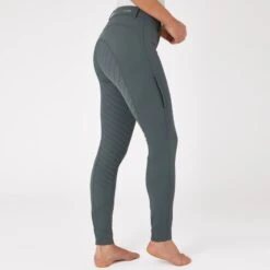 Horze Women's Anna Summer Full Seat Breeches W/Phone Pocket - Urban Chic -Tack Of The Day Store 584173 800 800