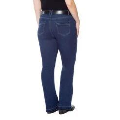 EQL Women's In Motion Bootcut Jean W/Raw Hem - Midnight Wash 14 EQL Women's In Motion Bootcut Jean W/Raw Hem - Midnight Wash -Tack Of The Day Store 584678 800 800