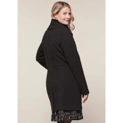 EQL Women's Brushed Ponte Uptown Jacket - Heather Black -Tack Of The Day Store 585143 800 800