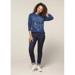 EQL Women's In Motion Jean - Dark Rinse -Tack Of The Day Store 585221 800 800