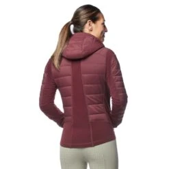 Kerrits Women's Heads Up Quilted Jacket - Mahogany -Tack Of The Day Store 585639 800 800