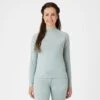 Horze Women's Gabriela UV Pro Cooling Sun Shirt - Aqua Grey