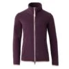 Horze Kids' Morgan Fleece Riding Jacket - Fig Purple