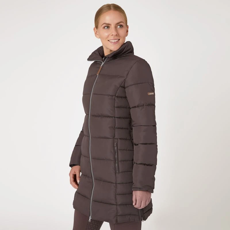 Horze Women's Claire Side Zip Riding Jacket - French Roast 5 Horze Women's Claire Side Zip Riding Jacket - French Roast - Image 5