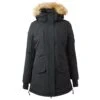 Horze Women's Brooke Long Parka Jacket - Black
