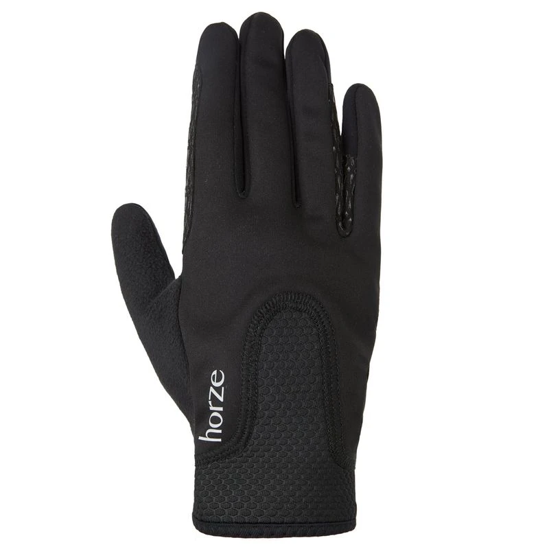 Horze Acacia Gloves - Black 1 Horze Acacia Gloves - Black