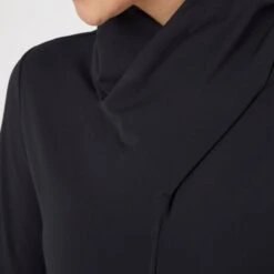 Horze Women's Raquel Turtleneck Training Shirt - Dark Navy -Tack Of The Day Store 591009 800 800