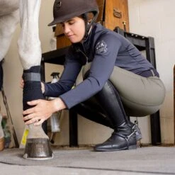 Horze Women's Iris Training And Show Shirt - Dark Navy 7 Horze Women's Iris Training And Show Shirt - Dark Navy -Tack Of The Day Store 591068 800 800