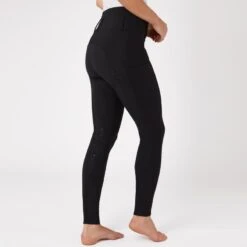 Horze Women's Louisa Thermo Breeches - Black 6 Horze Women's Louisa Thermo Breeches - Black -Tack Of The Day Store 591312 800 800