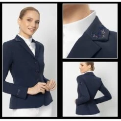 Fair Play Women's Taylor Rose Gold Show Jacket - Navy 7 Fair Play Women's Taylor Rose Gold Show Jacket - Navy -Tack Of The Day Store 593348 800 800