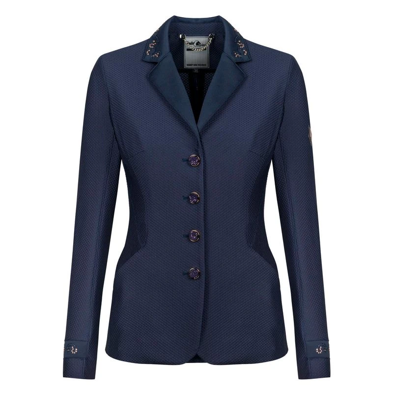 Fair Play Women's Taylor Rose Gold Comfimesh Show Jacket - Navy 1 Fair Play Women's Taylor Rose Gold Comfimesh Show Jacket - Navy