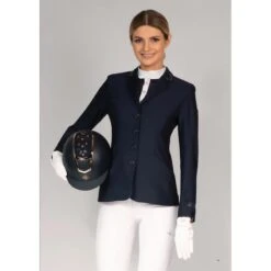 Fair Play Women's Taylor Rose Gold Comfimesh Show Jacket - Navy 6 Fair Play Women's Taylor Rose Gold Comfimesh Show Jacket - Navy -Tack Of The Day Store 593527 800 800
