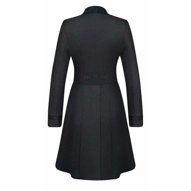 Fair Play Women's Dorothee Comfimesh Shadbelly Coat - Black 2 Fair Play Women's Dorothee Comfimesh Shadbelly Coat - Black - Image 2