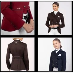 Fair Play Women's Beatrice Short Tail Coat - Navy 5 Fair Play Women's Beatrice Short Tail Coat - Navy -Tack Of The Day Store 593786 800 800