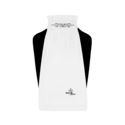 Fair Play Andrea Ready Tied Stock Tie - White/Black