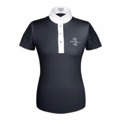 Fair Play Women's Cecile Short Sleeve Competition Shirt - Black
