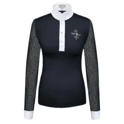 Fair Play Women's Cecile Long Sleeve Competition Shirt - Black