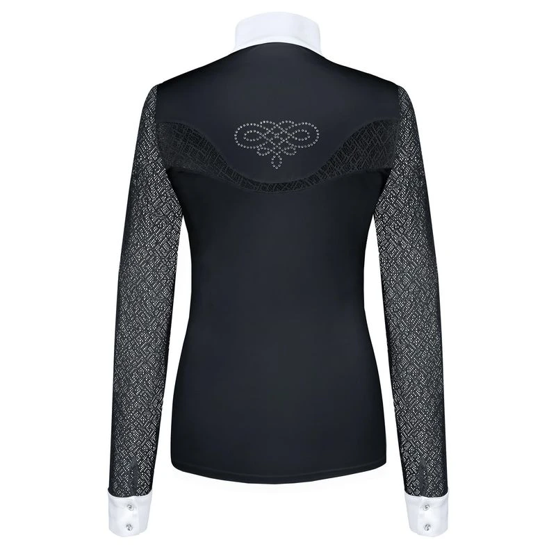 Fair Play Women's Cecile Long Sleeve Competition Shirt - Black 2 Fair Play Women's Cecile Long Sleeve Competition Shirt - Black - Image 2