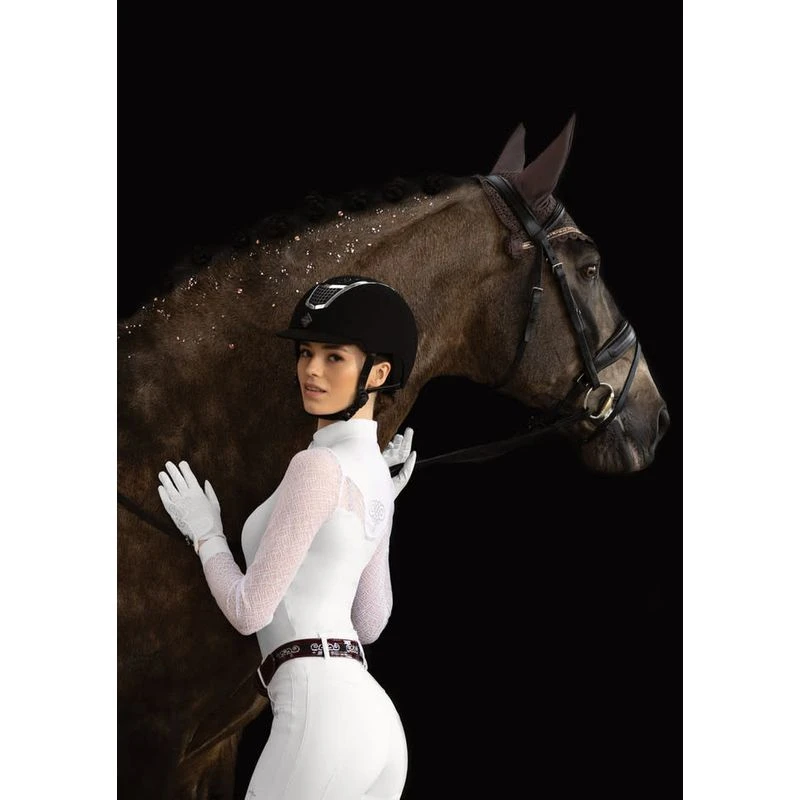 Fair Play Women's Cecile Long Sleeve Competition Shirt - Black 3 Fair Play Women's Cecile Long Sleeve Competition Shirt - Black - Image 3