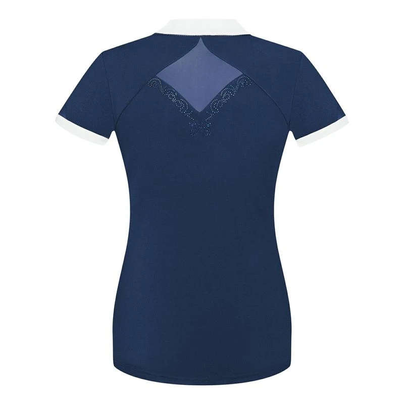 Fair Play Women's Cathrine Short Sleeve Competition Shirt - Navy/White 2 Fair Play Women's Cathrine Short Sleeve Competition Shirt - Navy/White - Image 2