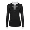 Fair Play Women's Cathrine Rose Gold Long Sleeve Competition Shirt - Black/White