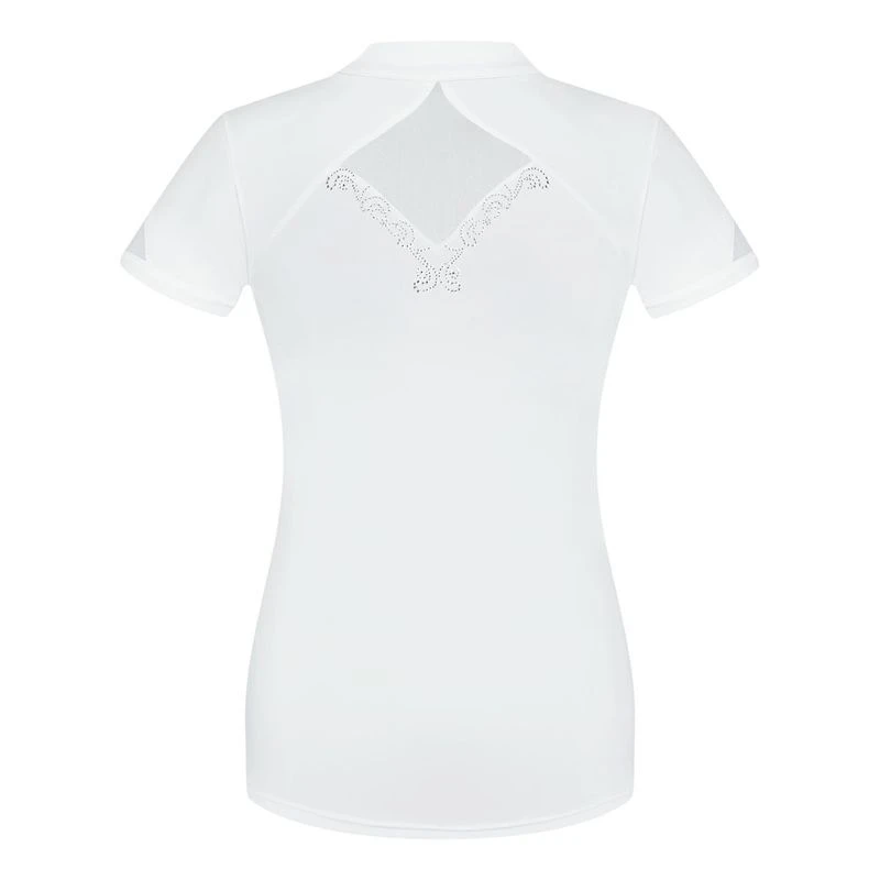 Fair Play Women's Cathrine Short Sleeve Competition Shirt - White 2 Fair Play Women's Cathrine Short Sleeve Competition Shirt - White - Image 2