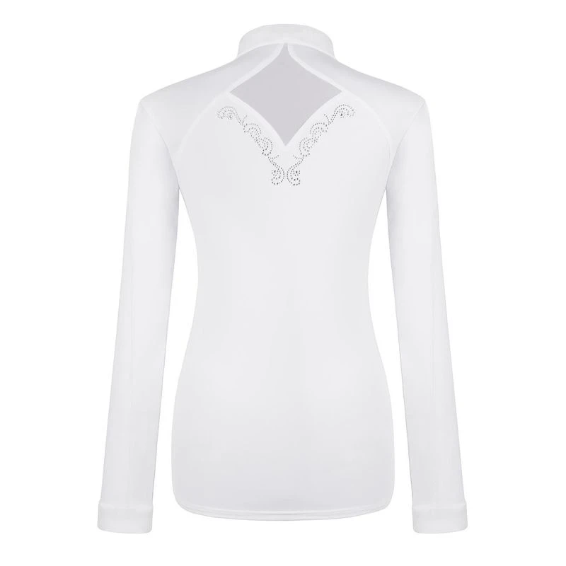 Fair Play Women's Cathrine Long Sleeve Competition Shirt - White 2 Fair Play Women's Cathrine Long Sleeve Competition Shirt - White - Image 2