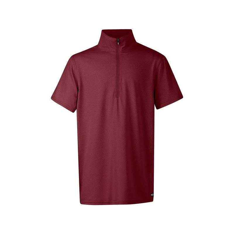 Kerrits Kids' Ice Fil Lite Short Sleeve Shirt - Burgundy 1 Kerrits Kids' Ice Fil Lite Short Sleeve Shirt - Burgundy
