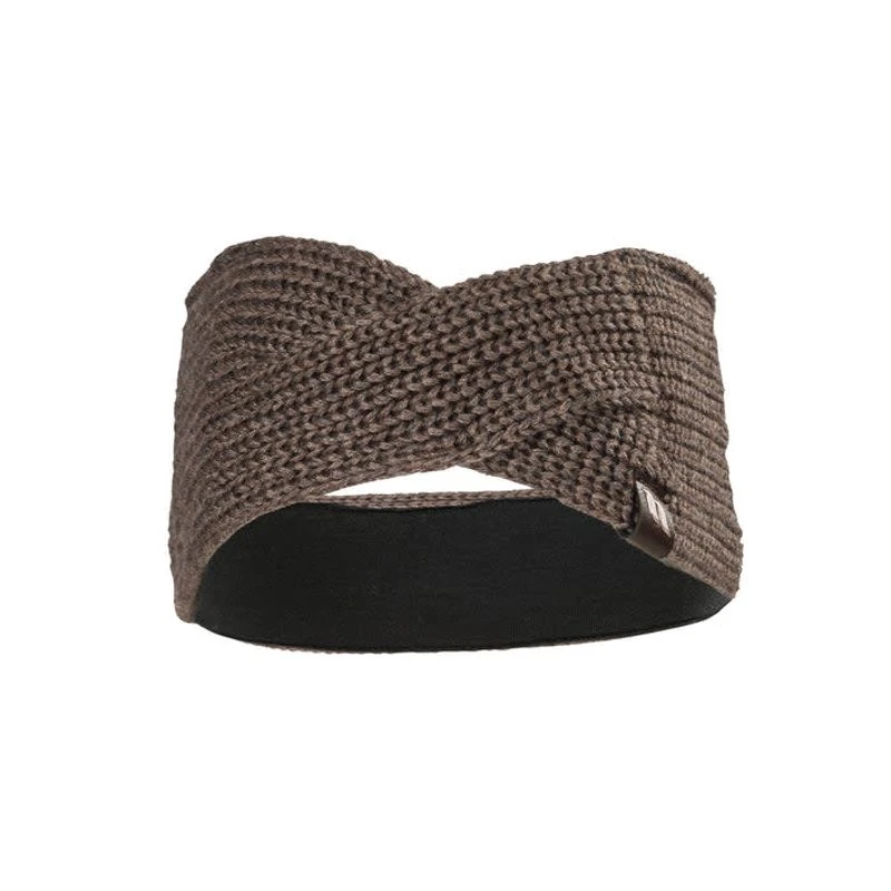 Back On Track Nora Wool Blend Twist Headband - Brown 1 Back On Track Nora Wool Blend Twist Headband - Brown
