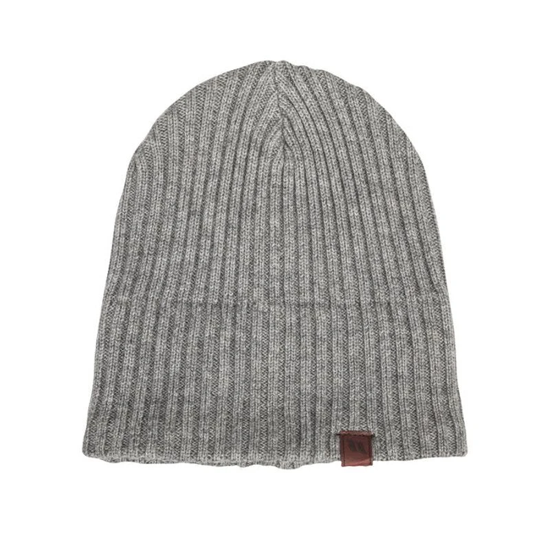Back On Track Kai Wool Blend Beanie - Grey 1 Back On Track Kai Wool Blend Beanie - Grey