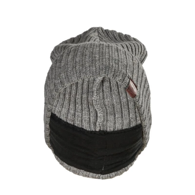 Back On Track Kai Wool Blend Beanie - Grey 2 Back On Track Kai Wool Blend Beanie - Grey - Image 2